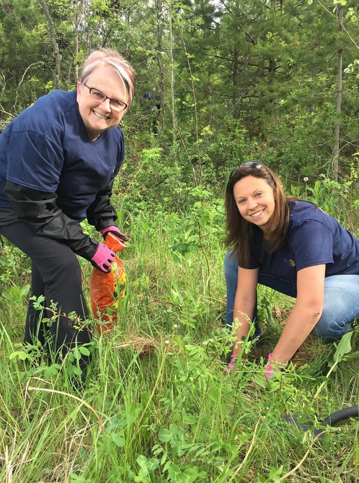 Planting Trees People in Action Rotary Club of Prince